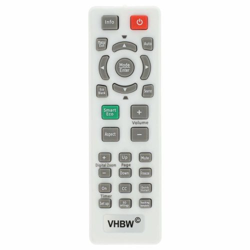 VHBW BenQ RCX013, RCX022, RC02, RCE012 Remote Control for BenQ Projector