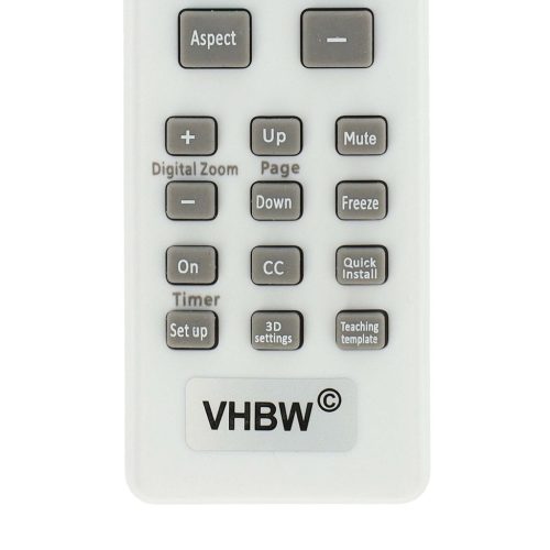 VHBW BenQ RCX013, RCX022, RC02, RCE012 Remote Control for BenQ Projector