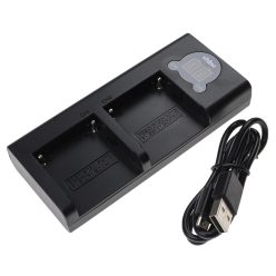   Akkumulátortöltő Sony BC-VM10, Panasonic VW-VBD1E fényképezőgépekhez stb.