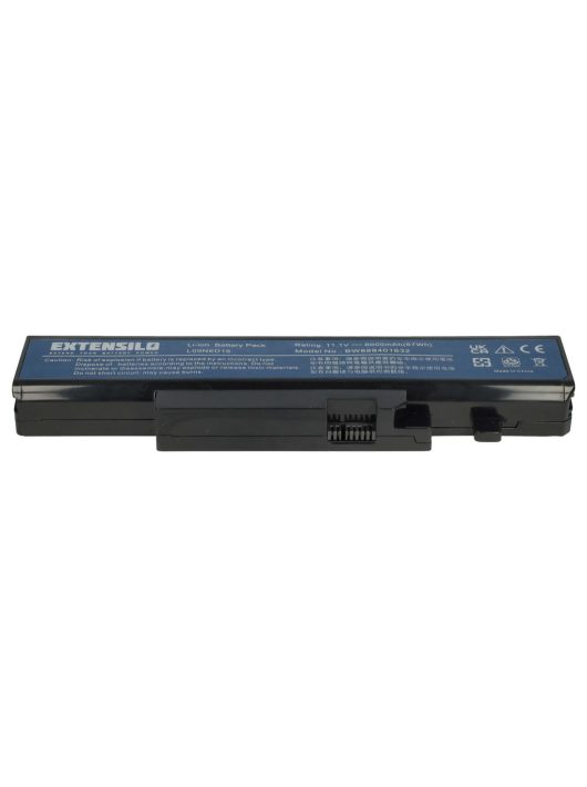 Notebook akkumulátor  Lenovo 121000916, 57Y6440, 121000918, 121000917 - 6000 mAh 11,1 V Li-Ion