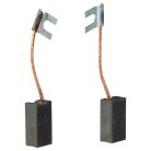 VHBW Carbon Brush, 2 pieces, 6.35 x 10 x 17 mm, Eibenstock Automix 11502