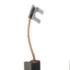 VHBW Carbon Brush, 2 pieces, 6.35 x 10 x 17 mm, Eibenstock Automix 11502