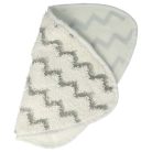 Vileda 146576 Steam Cleaner Microfiber Velcro White Gray Mop Pad