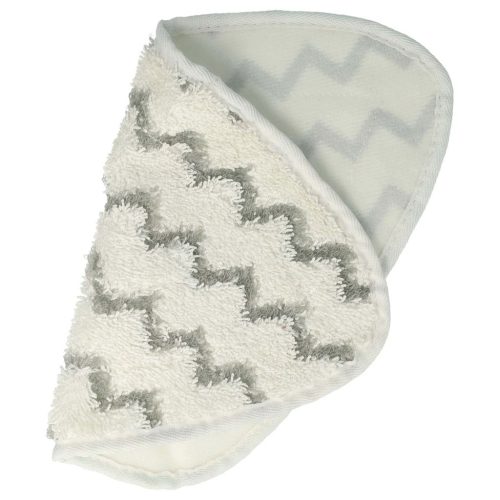 Vileda 146576 Steam Cleaner Microfiber Velcro White Gray Mop Pad