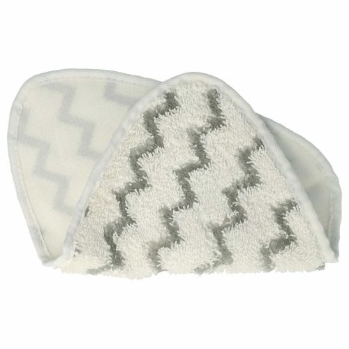 Vileda 146576 Steam Cleaner Microfiber Velcro White Gray Mop Pad