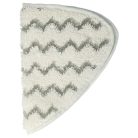 Vileda 146576 Steam Cleaner Microfiber Velcro White Gray Mop Pad