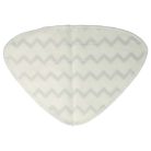 Vileda 146576 Steam Cleaner Microfiber Velcro White Gray Mop Pad