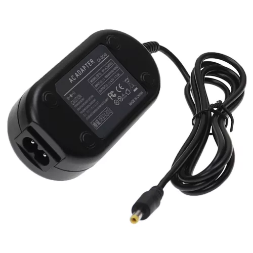 VHBW Power Supply ACK-DC100 for Canon Camera + DC Connector, Canon DR-100 - 2 m, 4.0 V 3.0 A
