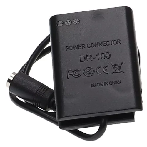 VHBW Power Supply ACK-DC100 for Canon Camera + DC Connector, Canon DR-100 - 2 m, 4.0 V 3.0 A