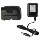 VHBW Charger + power adapter for IC-F3001 radio batteries - 12.0 V, 1.6 A