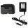 VHBW Charger + power adapter for IC-F3001 radio batteries - 12.0 V, 1.6 A