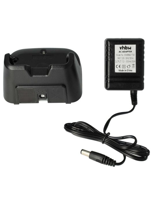 Töltő + hálózati adapter IC-F3001 rádióakkumulátorokhoz - 12,0 V, 1,6 A