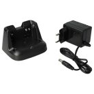 VHBW Charger + power adapter for IC-F3001 radio batteries - 12.0 V, 1.6 A