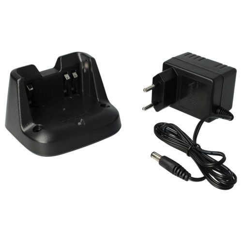 VHBW Charger + power adapter for IC-F3001 radio batteries - 12.0 V, 1.6 A