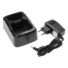 VHBW Charger + power adapter for Airbus radio batteries - 4.8 V, 0.5 A
