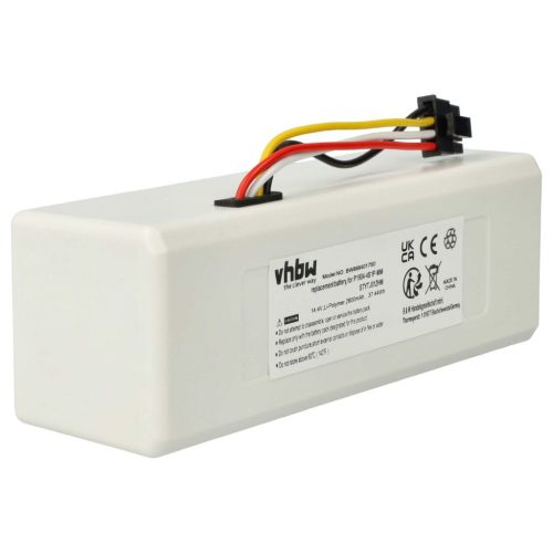 VHBW Battery for Dreame P1904-4S1P-MM - 2600 mAh, 14.4 V, Li-Ion