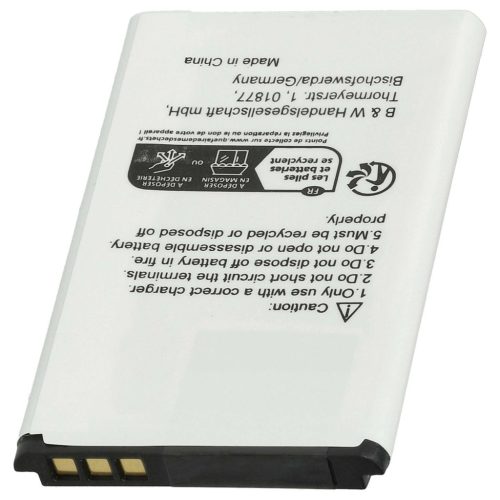 VHBW Senior Mobile Phone Battery for Swisstone RCB03S02 - 800 mAh 3.7 V Li-Ion - Smartphone Battery