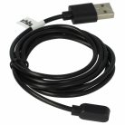 VHBW Mobvoi TicWatch GTH Charging Cable - USB, 120 cm, Black