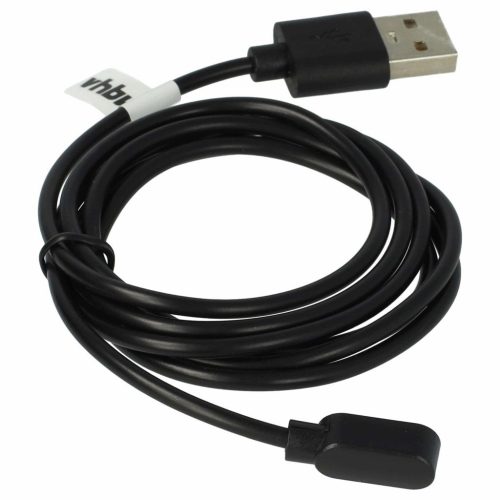 VHBW Mobvoi TicWatch GTH Charging Cable - USB, 120 cm, Black