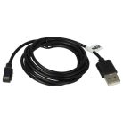 VHBW Mobvoi TicWatch GTH Charging Cable - USB, 120 cm, Black