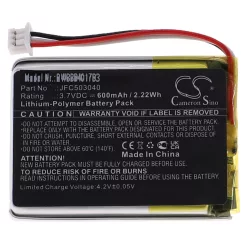   VHBW Fernbedienung Akku Viper JFC503040 - 600 mAh 3,7 V Li-Polymer