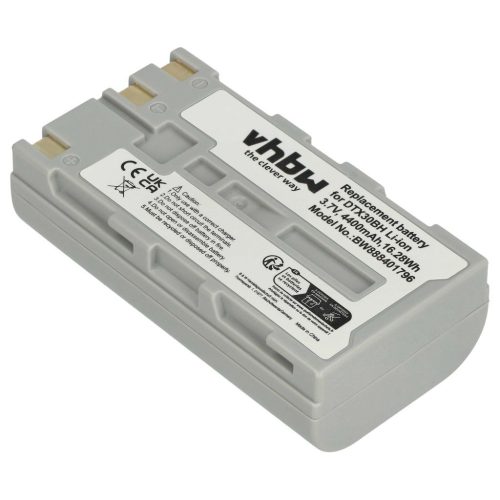 VHBW Casio HA-G20BAT, HBM-CAS3000L, FJ50L1-G Barcode Scanner POS Battery - 3000 mAh 7.4 V Li-Ion