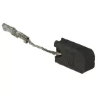 VHBW Carbon Brush, 2 pieces, 16x10x5mm, Metabo WE 14-125 Quick