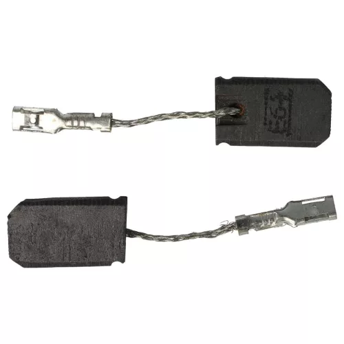 VHBW Carbon Brush, 2 pieces, 16x10x5mm, Metabo WE 14-125 Quick