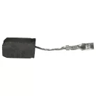 VHBW Carbon Brush, 2 pieces, 16x10x5mm, Metabo WE 14-125 Quick