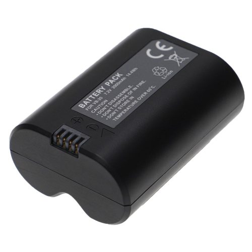 VHBW Godox VB20 Fényképezőgép Vakuegység Akkumulátor - 2000 mAh 7,2 V Li-Ion