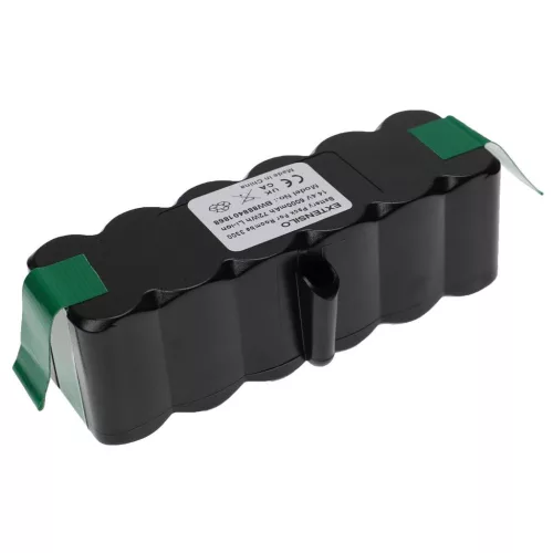 VHBW Akkumulátor iRobot 2130LI, 1800LI, 4502233, 4376392, 4462425, 4374392 típusokhoz - 5000 mAh, 14,4 V, Li-Ion