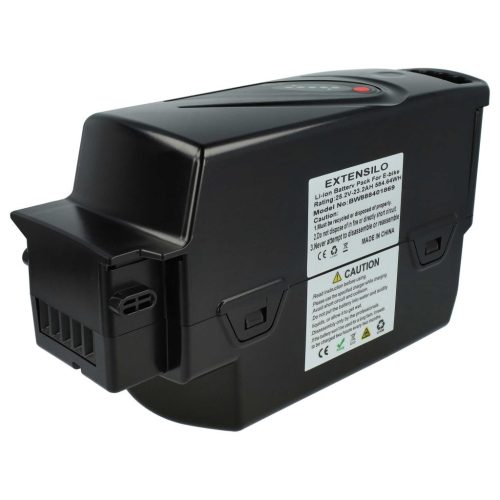VHBW E-bike battery NKY210B02, NKY210B2, NKY224B02, NKY190B02 - 23.2 Ah 25.2 V Li-Ion, black