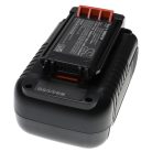 VHBW Akkumulátor Black & Decker LST136B készülékekhez - 2000 mAh, 40V, Li-Ion