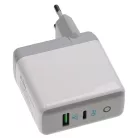 VHBW 2-Port USB C Netzadapter, 9/12/5 V