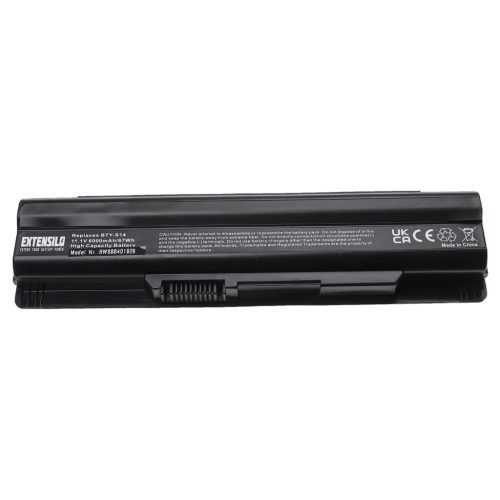 VHBW Notebook akkumulátor  Medion BTY-S14, 40029150, 40029231, 40029683 - 6000 mAh 11,1 V Li-Ion