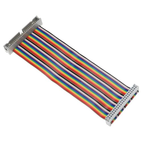 VHBW GPIO Cable 40 Pin Raspberry Pi Mini, Multicolor, 15 cm