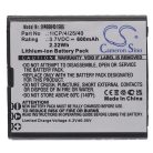 VHBW Senior mobile phone battery Bea-fon 1ICP/4/25/40 - 600 mAh 3.7 V Li-Ion - Smartphone battery