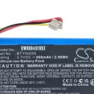 VHBW Kartenleser Akku BTY00009, FPS16020002419 - 800 mAh 3,7 V Li-Ion