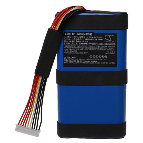 VHBW Battery for JBL SUN-INTE-268, SUN-INTE-213 JBL Speaker - Li-Ion 10400 mAh