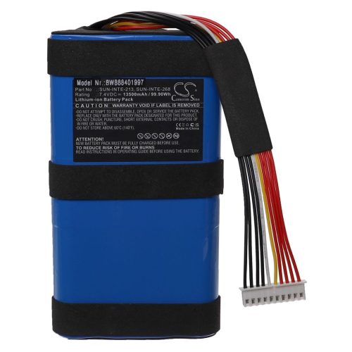 VHBW Battery for JBL SUN-INTE-268, SUN-INTE-213 JBL Speaker - Li-Ion 13500 mAh