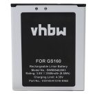 VHBW Mobile Phone Battery for Gigaset V30145-K1310-X463 - 2500 mAh 3.8 V Li-Ion - Smartphone Battery