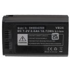 VHBW Godox VB26A, VB26 Fényképezőgép Vakuegység Akkumulátor - 2600 mAh 7,2 V Li-Ion