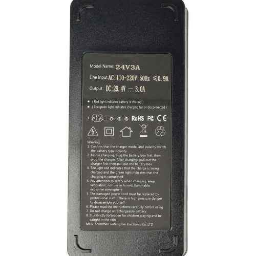 VHBW E-Bike Battery for MiFa, Rex, Prophete and other models, Li-Ion, 24V, 10.4Ah, with charger