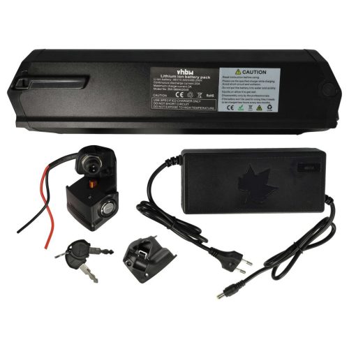VHBW E-Bike Battery for NCM Miami and other models, Li-Ion, 48V, 10.4Ah, with charger