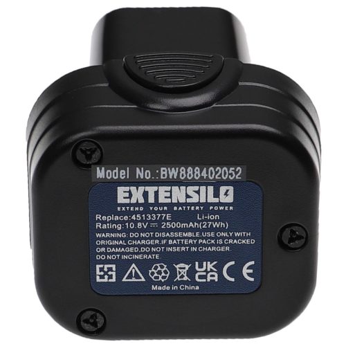 VHBW Electric Power Tool Battery Einhell 4513377E – 2500 mAh, 10.8 V, Li-Ion