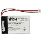 VHBW Vezeték nélküli fejhallgató akku Sennheiser 564546, AHB622540N1 - 600 mAh 3,7 V Li-polimer