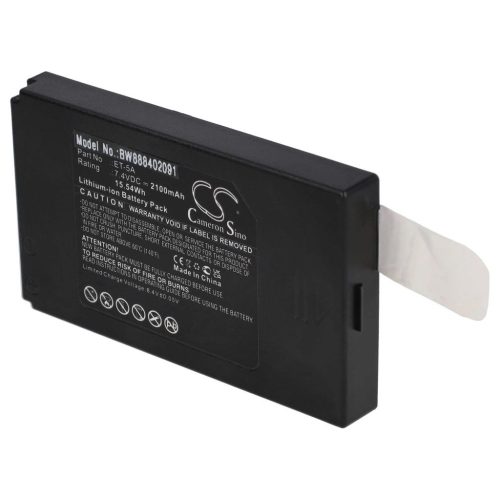 VHBW POS ET-5A Barcode Scanner Battery - 2100 mAh 7.4 V Li-Ion