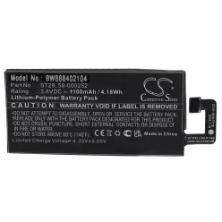 VHBW E-Book Akku ST29, 58-000252 - 1100 mAh 3,8 V Li-Polymer