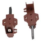 VHBW Carbon Brush (2 pieces) 5x12.5x34mm 196539 Indesit