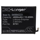 VHBW Mobile Phone Battery for Acer BT61, ATL456579 - 4000 mAh 3.85 V Li-Polymer - Smartphone Battery